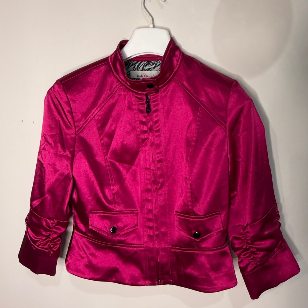 Women's Pink Bomber Jacket